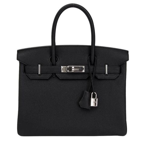 hermes birkin 30 black phw|hermes birkin 30 black togo.